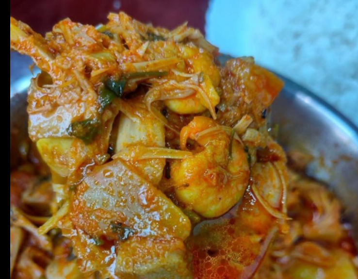 এঁচোড় চিংড়ি